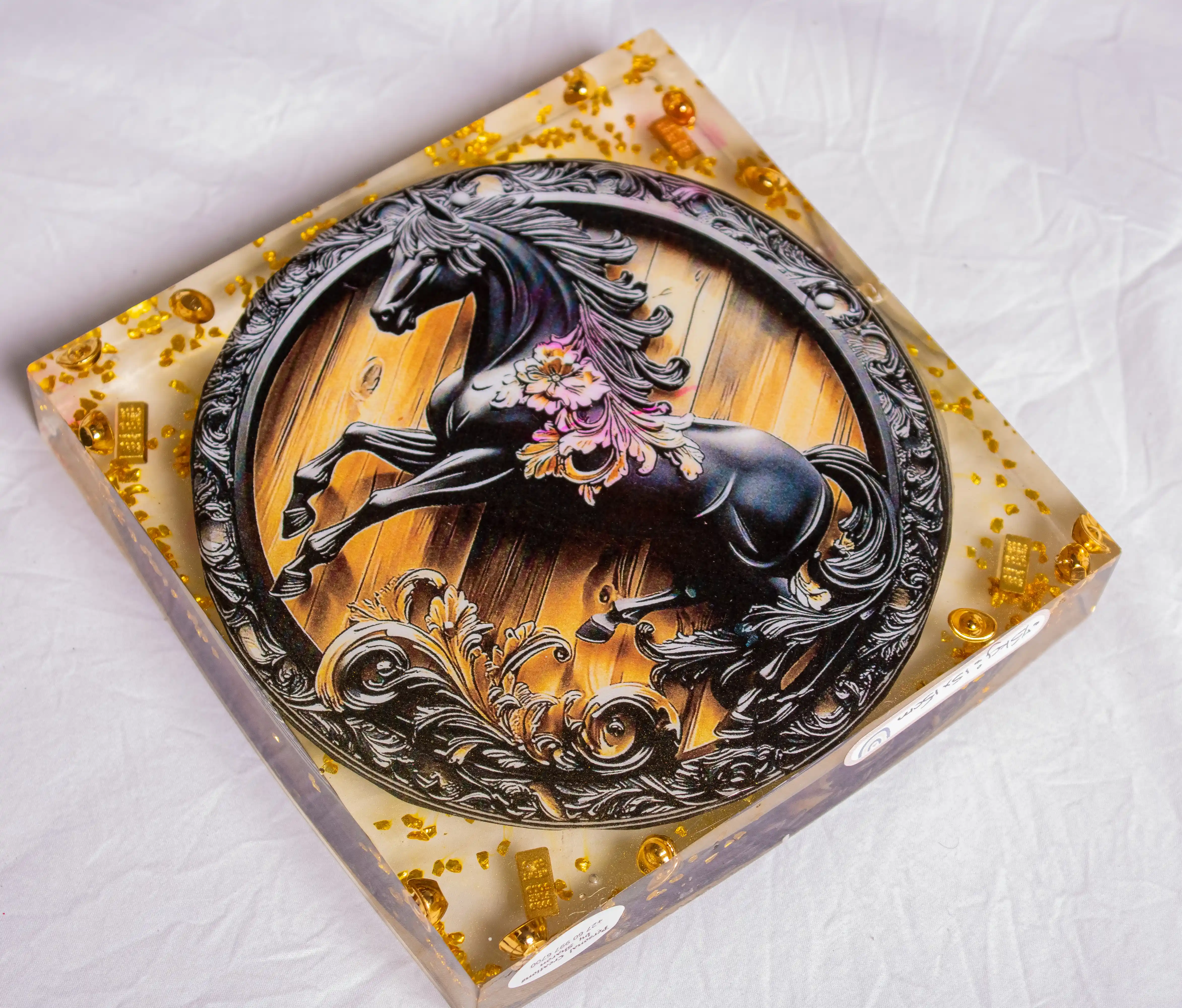 Black Stallion Resin Tray