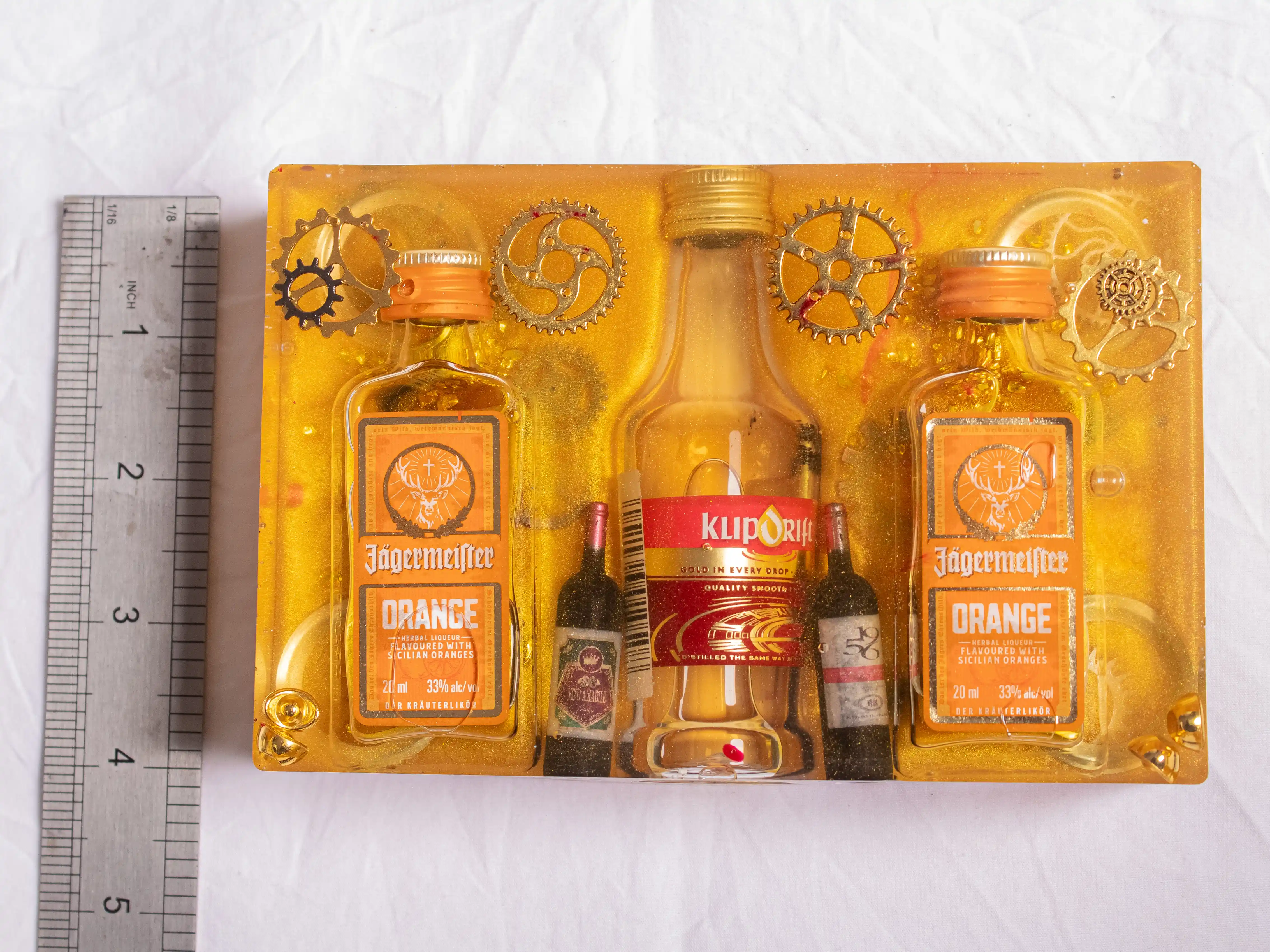 The Amber Gold Industrial Spirit Board