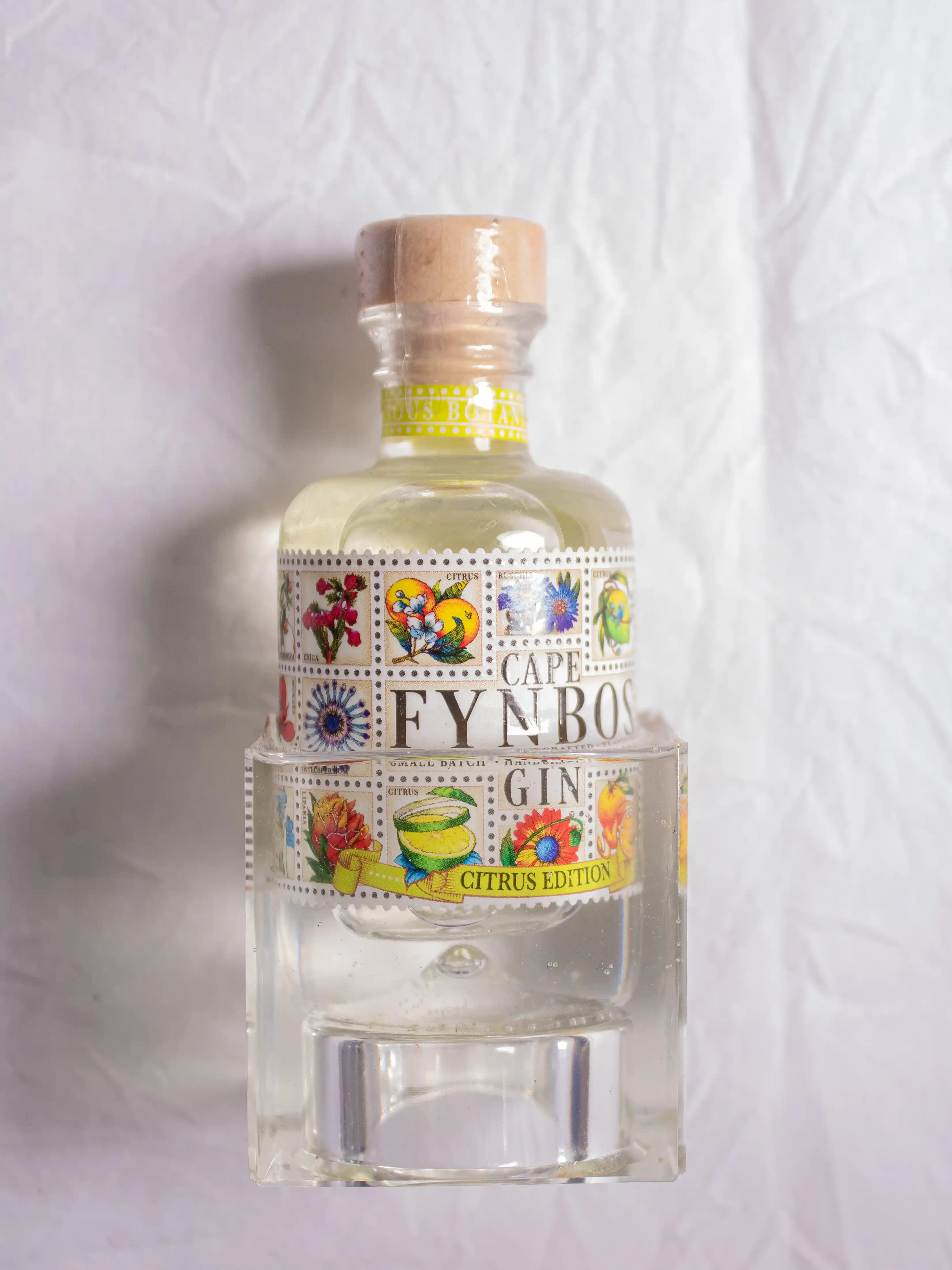 The Cape Fynbos Citrus Gin Resin Display