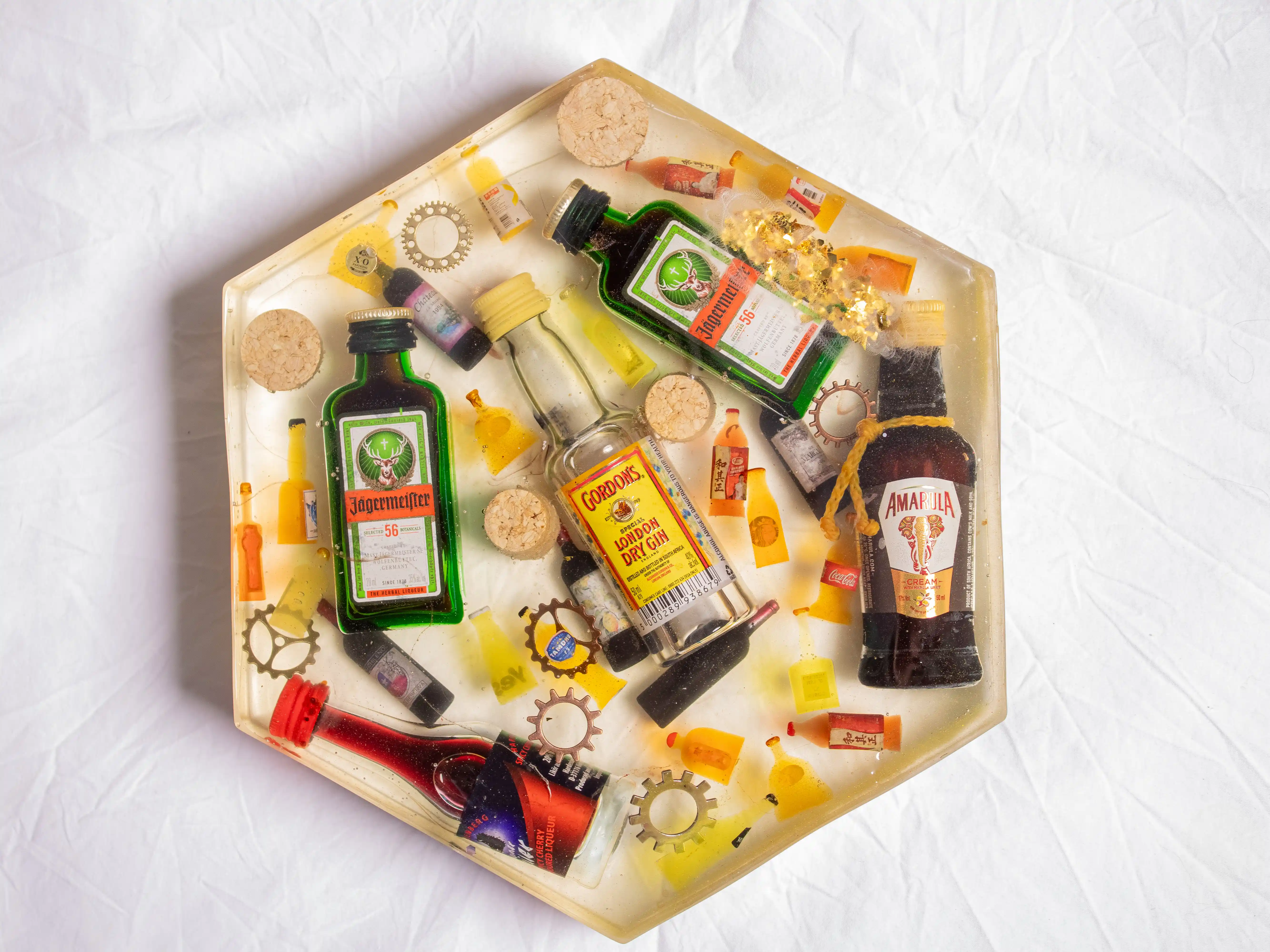 The Connoisseur’s Collection" Resin Tray