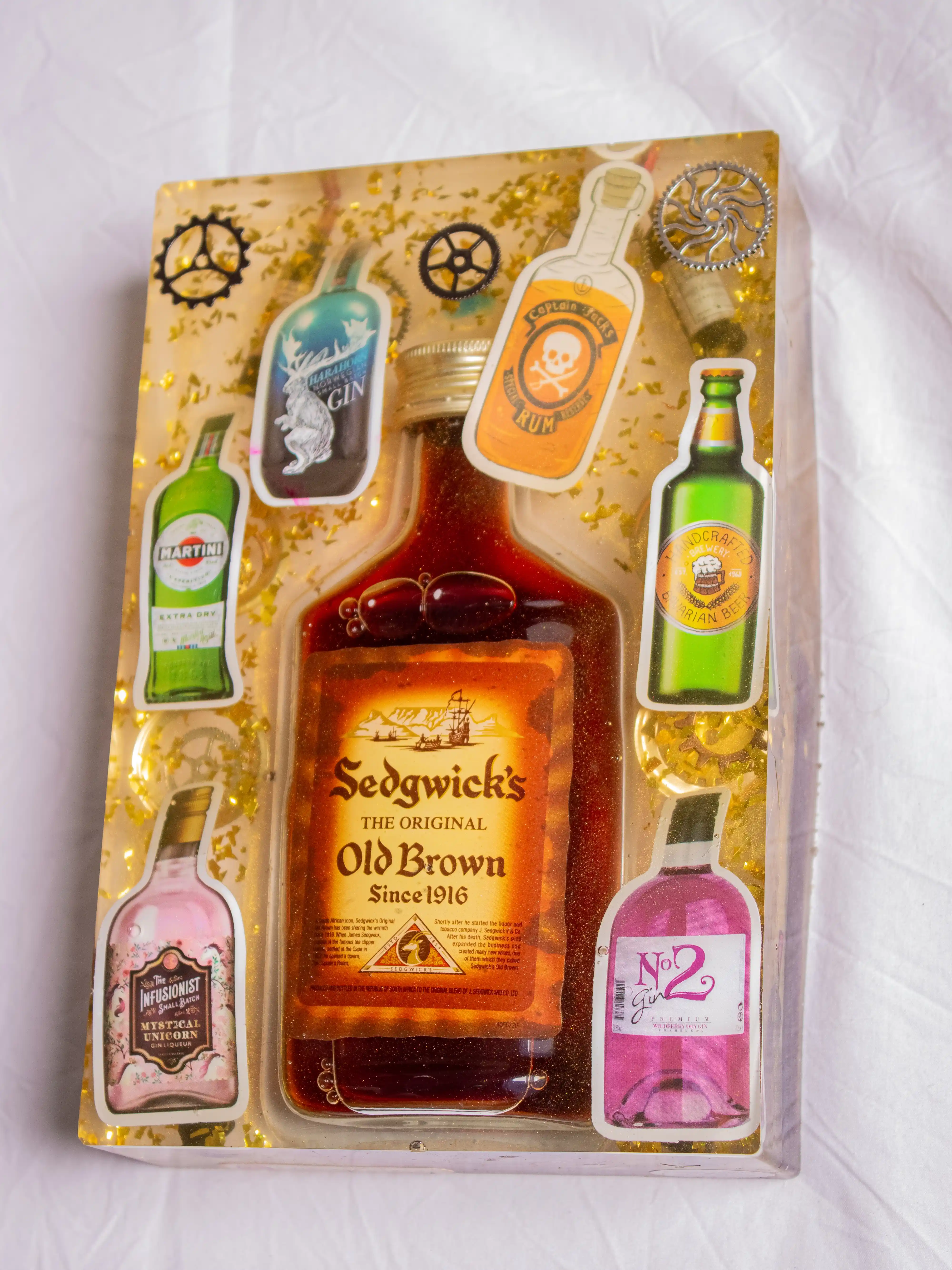 The Heritage Bar" Resin Art Board