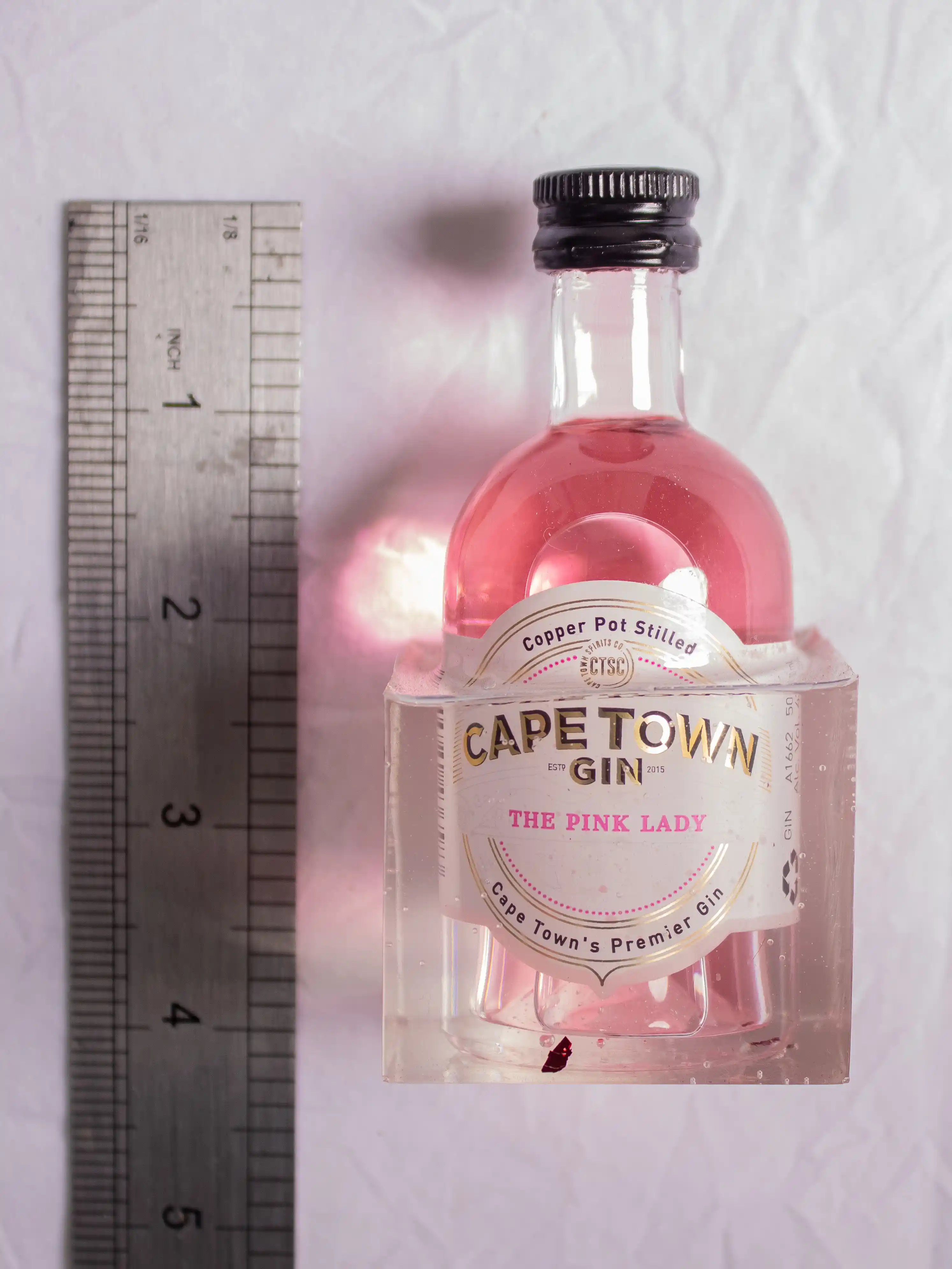 The Pink Lady Cape Town Gin Resin Display